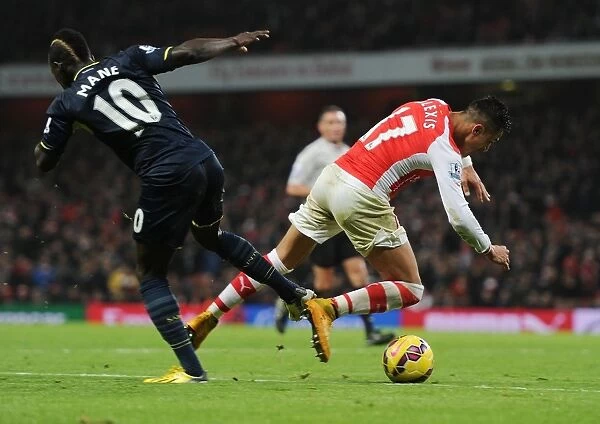 Clash of Stars: Sanchez vs Mane - Intense Arsenal Rivalry (2014-15)