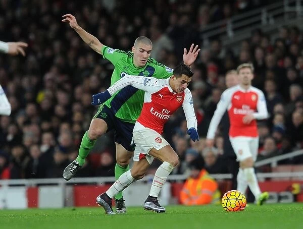 Clash of Stars: Sanchez vs. Romeu - Arsenal's Battle Against Southampton