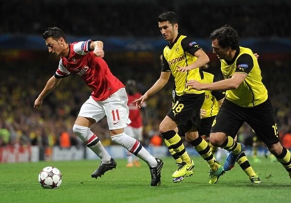 Clash of Talents: Ozil vs. Sahin & Hummels - Arsenal vs. Borussia Dortmund, UEFA Champions League