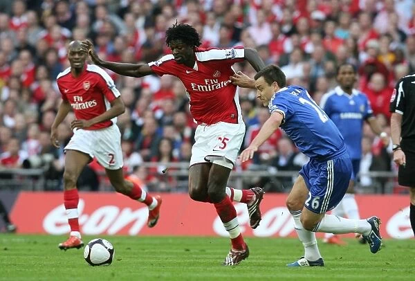 Clash of Titans: Adebayor vs. Terry in the FA Cup Semi-Final Showdown - Arsenal 1:2 Chelsea, Wembley Stadium, London, 18 / 4 / 2009
