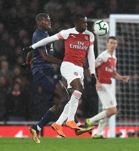 Clash of Titans: Nketiah vs. Pogba - Arsenal vs. Manchester United, Premier League