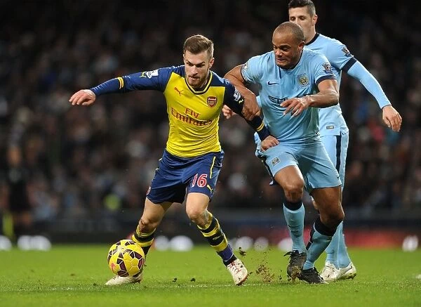 Clash of Titans: Ramsey vs. Kompany - Manchester City vs. Arsenal, Premier League, 2014-15