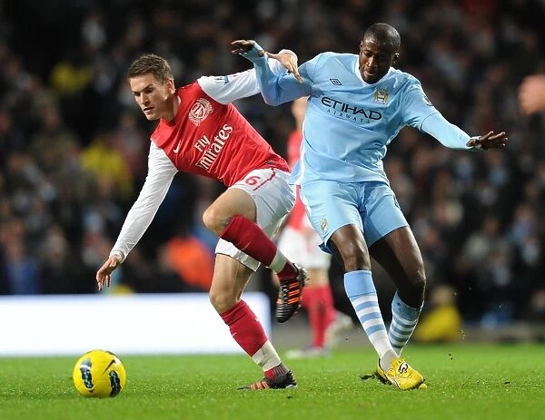 Clash of Titans: Ramsey vs. Yaya Toure - Manchester City vs. Arsenal, Premier League, 2011