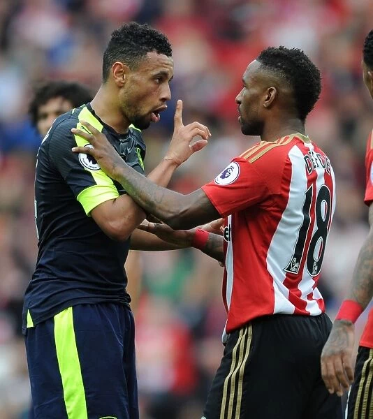 Coquelin vs Defoe: A Premier League Battle at Sunderland (2016-17)
