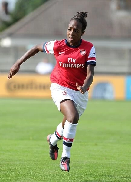Danielle Carter in Action: Arsenal Ladies vs. Lincoln Ladies, FA WSL (2012)