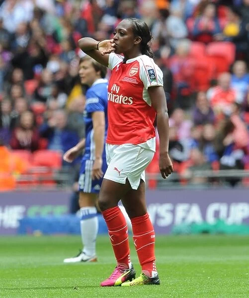 Danielle Carter Scores the FA Cup-Winning Goal: Arsenal Ladies Triumph over Chelsea Ladies (2016)