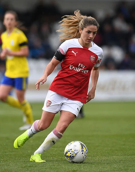 Danielle van de Donk in Action: Arsenal Women vs Birmingham City (WSL 2018)