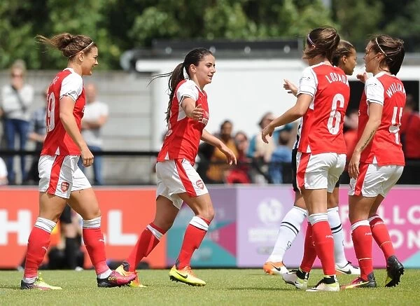 Danielle van de Donk Scores First Goal: Arsenal's 2-0 WSL Division One Victory over Notts County