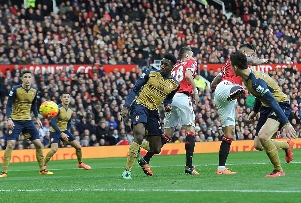 Danny Welbeck Scores the Upset: Manchester United vs. Arsenal, Premier League 2015 / 16