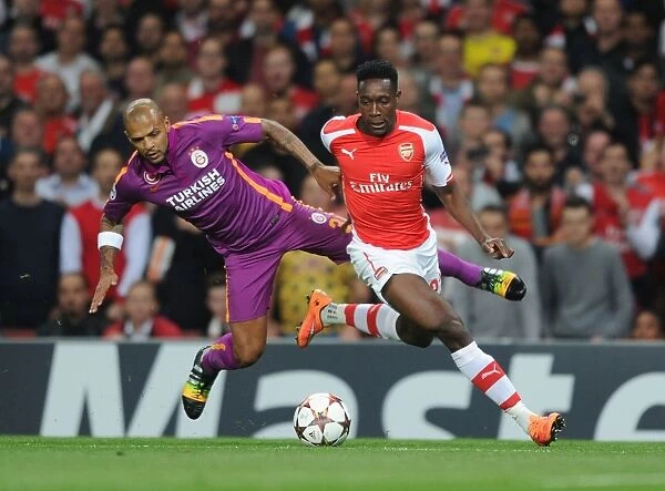 Danny Welbeck's Brilliant Outmaneuver of Felipe Melo: Arsenal's Thrilling Champions League Victory