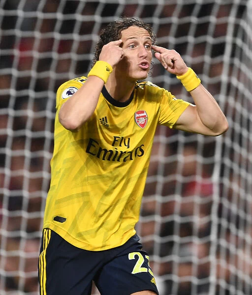 David Luiz in Action: Manchester United vs Arsenal, Premier League 2019-20