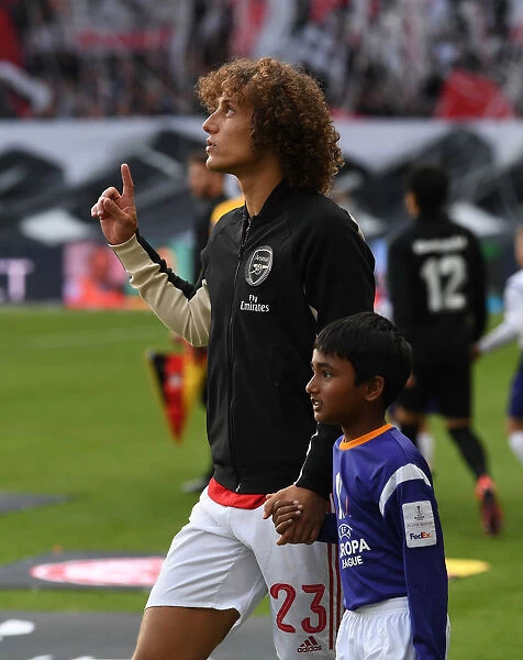 David Luiz Prepares for Arsenal's Europa League Clash Against Eintracht Frankfurt