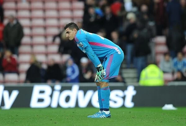 Dejected Vito Mannone: Arsenal's Second Goal Decides Sunderland's Fate (2014 / 15)
