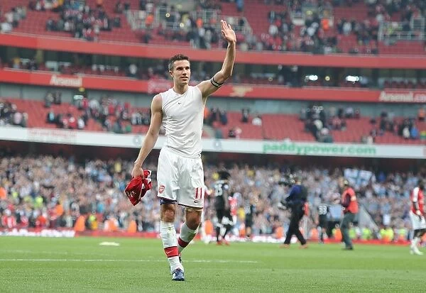 Determined Robin van Persie Leads Arsenal in 0-0 Stalemate against Manchester City, FA Barclays Premier League