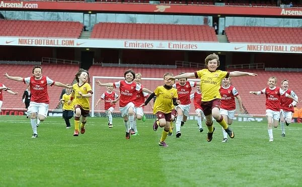 Determined Young Gunners in 1:2 Defeat: Arsenal Football Club, Barclays Premier League, 2011