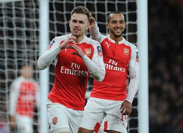 Double Trouble: Ramsey-Walcott Goal Blitz Leads Arsenal to FA Cup Triumph over Sunderland