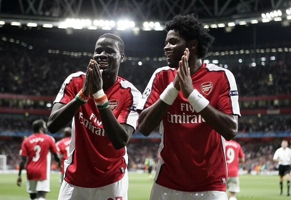 Eboue and Song: Unstoppable Duo - Arsenal's 2nd Goal in 3:1 UEFA Champions League Victory over Celtic (August 2009)