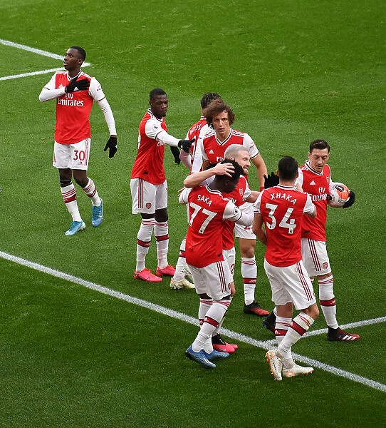 Eddie Nketiah Scores First Arsenal Goal: Arsenal 1-0 Everton (2019-2020)