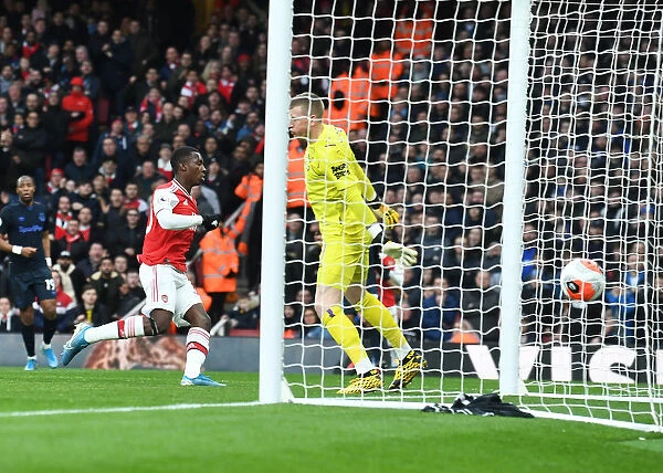 Eddie Nketiah Scores First Premier League Goal for Arsenal vs. Everton (2019-20)