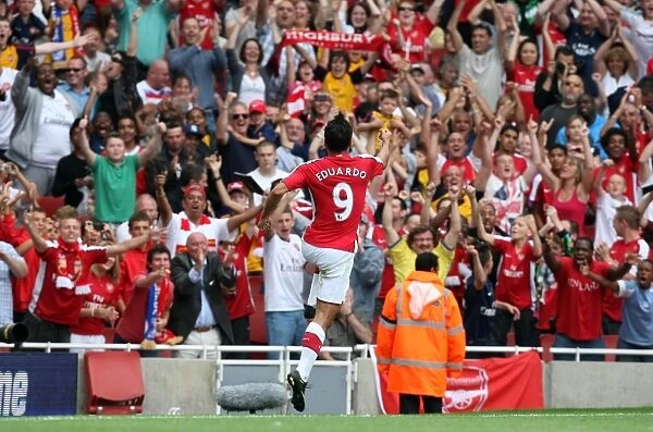 Eduardo's Brace: Arsenal's Triumphant 3-0 Emirates Cup Victory Over Rangers