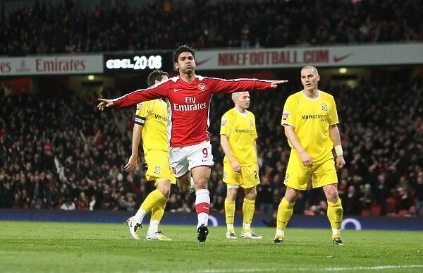 Eduardo's Debut: Arsenal's Historic 4-0 FA Cup Victory over Cardiff City