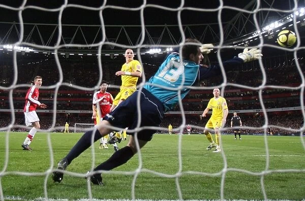 Eduardo's Stunner: Arsenal's FA Cup Blitz against Cardiff City (4-0)