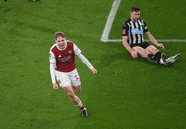Emile Smith Rowe Scores First Goal: Arsenal Triumphs in FA Cup Match against Newcastle United