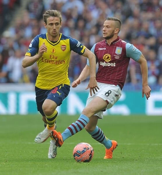 FA Cup Final 2015: Monreal Tripped by Cleverley