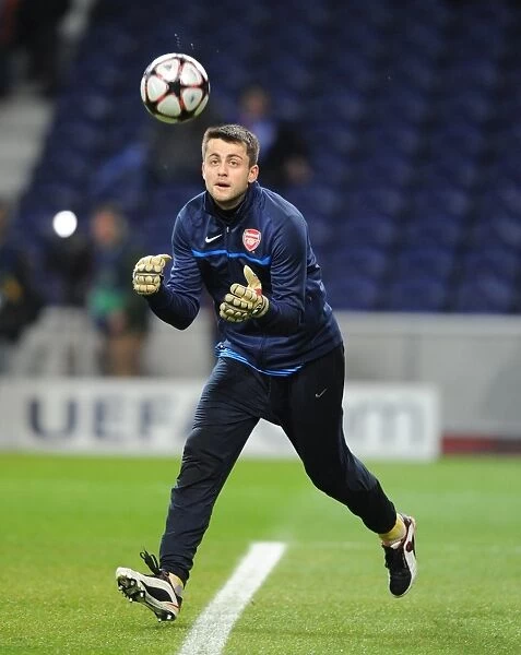 Fabianski's Brave Performance: Arsenal vs. FC Porto, UEFA Champions League 2010 (1st Leg)
