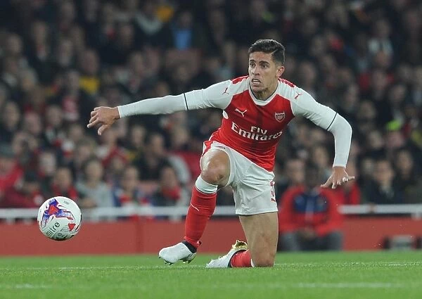 Gabriel in Action: Arsenal vs. Reading, EFL Cup 2016-17