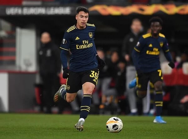 Gabriel Martinelli in Action: Arsenal vs Standard Liege, UEFA Europa League (December 2019)
