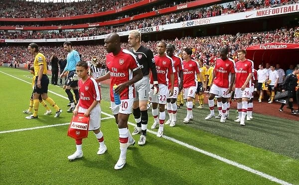 Gallas Leads Arsenal to Victory: Arsenal 1-0 West Bromwich Albion, Barclays Premier League, Emirates Stadium, 2008