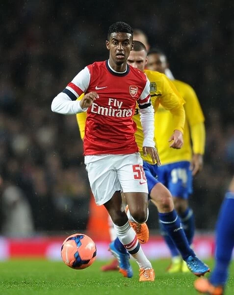 Gedion Zelalem in Action: Arsenal vs Coventry City, FA Cup Fourth Round