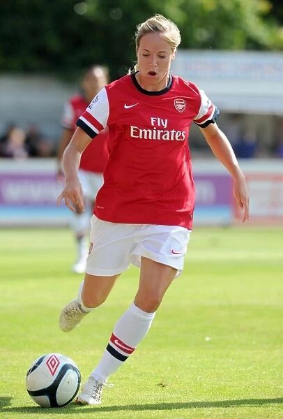 Gemma Davison in Action: Arsenal vs. Lincoln Ladies, FA WSL Showdown (2012)