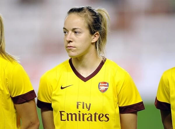 Gemma Davison (Arsenal). Rayo Vallecano 2: 0 Arsenal Ladies. UEFA Champions League