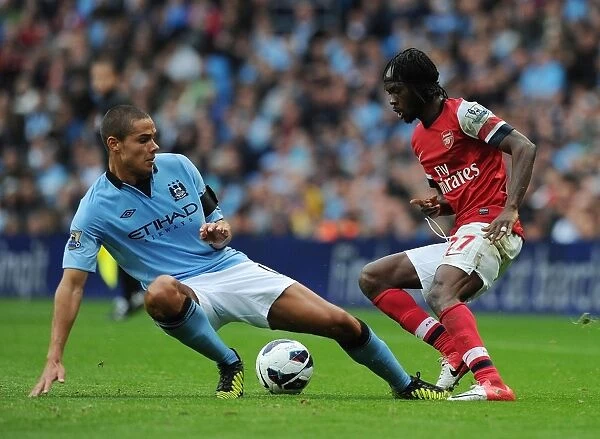 Gervinho vs Jack Rodwell: Manchester City vs Arsenal, Premier League Showdown (2012)