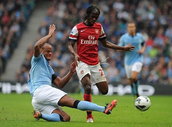 Gervinho vs. Kompany: A Premier League Showdown - Arsenal vs. Manchester City (2012-13)