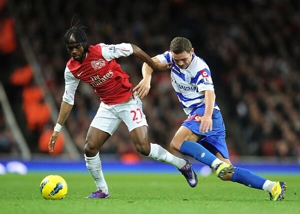 Gervinho vs. Luke Young: Battle at Emirates Stadium (Arsenal v Queens Park Rangers, 2011-12)