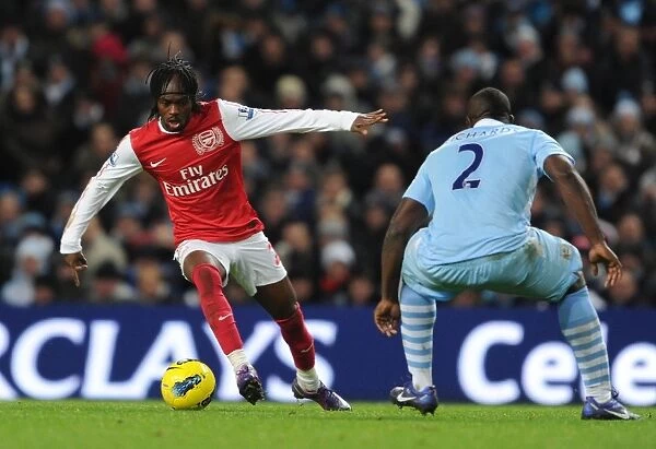Gervinho vs Micah Richards: Manchester City vs Arsenal, Premier League Clash (2011-12)