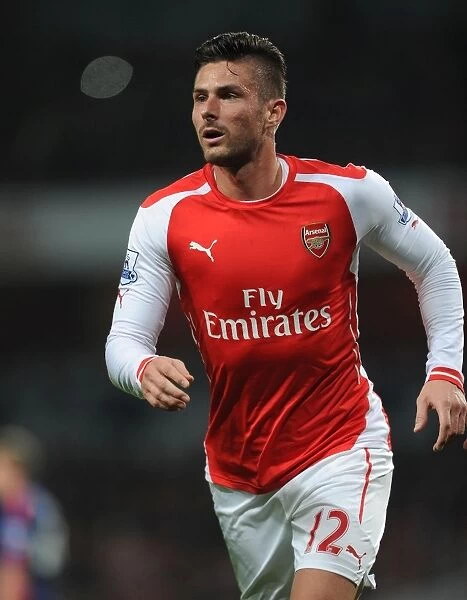 Giroud in Action: Arsenal vs Manchester United, Premier League 2014-15