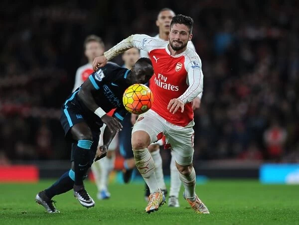 Giroud vs Sagna: A Battle Within Arsenal - Arsenal vs Manchester City (2015-16)