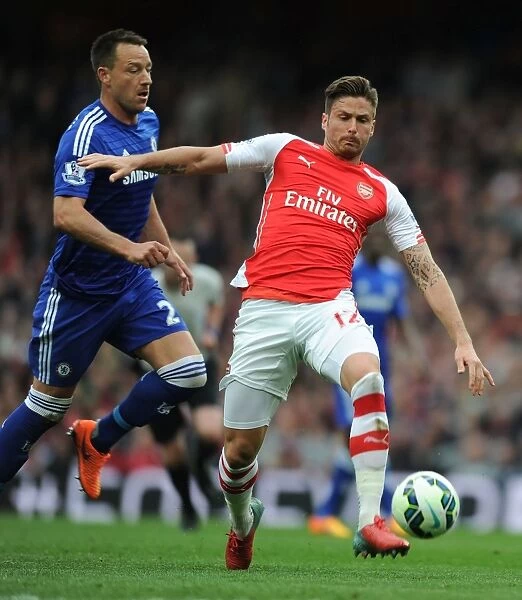 Giroud vs. Terry: Intense Moment - Arsenal's Breakthrough Past Chelsea (2014 / 15)