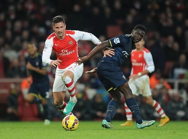 Giroud vs. Wanyama: A Battle at the Emirates (Arsenal vs. Southampton, 2014-15)