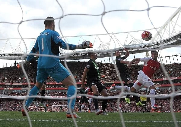 Giroud's Brace: Arsenal Dominate Stoke City (2015-16)