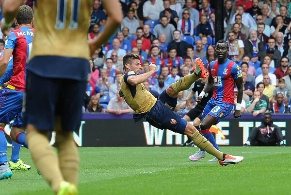 Giroud's Strike: Crystal Palace vs. Arsenal, 2015-16 Premier League Goal