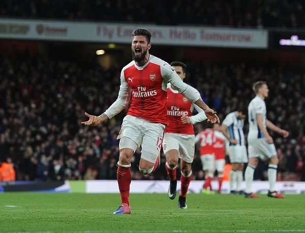 Giroud's Stunner: Arsenal's Game-Winning Goal vs. West Bromwich Albion, Premier League 2016-17