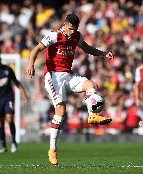 Granit Xhaka in Action: Arsenal vs AFC Bournemouth, Premier League 2019-20