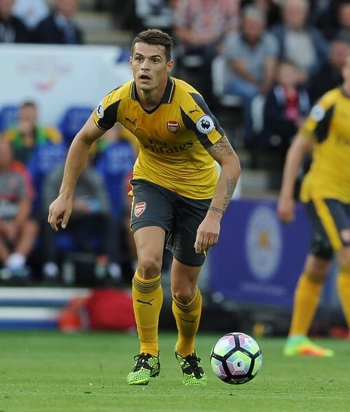 Granit Xhaka: Arsenal's Midfield Battle at Leicester City, Premier League 2016-17