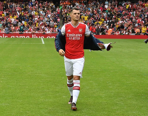 Granit Xhaka: Arsenal's Ready-to-Go Midfielder at Emirates Cup vs Olympique Lyonnais (2019)