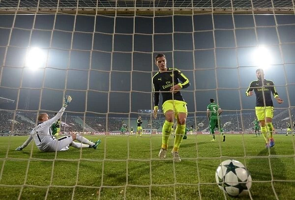 Granit Xhaka Scores First Goal: Arsenal's Victory Over Ludogorets Razgrad in UEFA Champions League